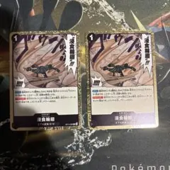 ワンピースカード 蒼海の七傑 浸食輪廻 r ２枚