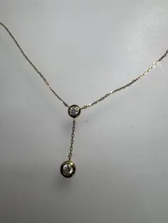 0.5UP 天然一粒 ダイヤモンドネックレス 定価32万円 - メルカリ