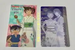 名探偵コナン メタリックカード1枚 ＆ウエハースシール1枚
