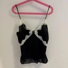 MINIMUM ブラックキャミソール　Sのサムネイル