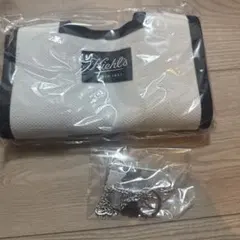 【新品】キールズ ノベルティ ミラーチャーム付き ニットマルシェバッグ