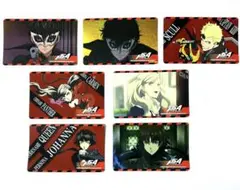 ペルソナ5 P5R persona ICカード　ステッカー　雨宮蓮　ジョーカー