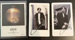 登坂広臣 ØMI タワレココラボカフェ2枚　ステッカー