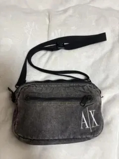 A|X ARMANI EXCHENGE ショルダーバッグ グレーのサムネイル
