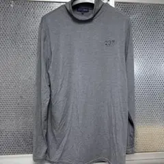 【美品】23区GOLF 秋冬　長袖　モックネックシャツ（L）