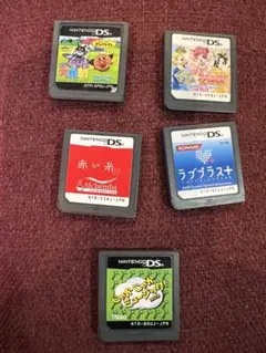 ニンテンドーDS ゲームソフト 5本セットまとめ売り 動作確認済み