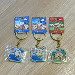 ちいかわ　ご当地キーホルダー　ハチワレ　うさぎ 富士山　りんご　信州　長野