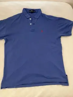Ralph Lauren 青 ポロシャツ
