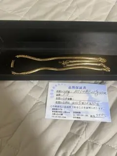 K18YG ハートビスマルクチェーンネックレス 42cm - メルカリ