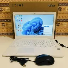 人気VAIO♡快速SSD256G☆i5☆美しい白♪ブルーレイ&カメラ！Win11