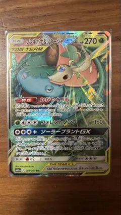 『フシギバナ&ツタージャGX RR　1枚』