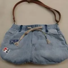 デニムショルダーバッグ