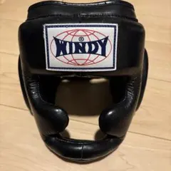 WINDY ボクシング ヘッドギア ブラックのサムネイル