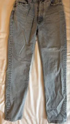 MOUSSY ライトブルーデニム スリムフィット