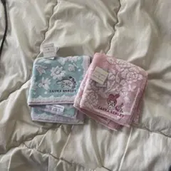 LAURA ASHLEY 花柄ハンカチ 2枚セット