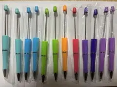 ビーズボールペン カスタムボールペン 12本とおまけ