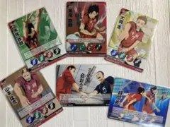 ハイキュー　カード 音駒 キラ　黒尾