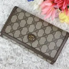GUCCI グッチ オールドグッチ ポーチ がま口 GGスプリーム 0630 - メルカリ