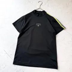 TOMMY HILFIGER ゴルフ モックネックシャツ スリーブロゴ Mのサムネイル
