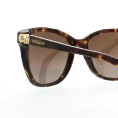 【希少】COACH フラワーアートサングラス ※ケース&メガネ拭き付きのサムネイル