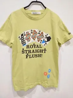 Laundry Tシャツ ROYAL STRAIGHT FLUSH　S〜Mサイズ