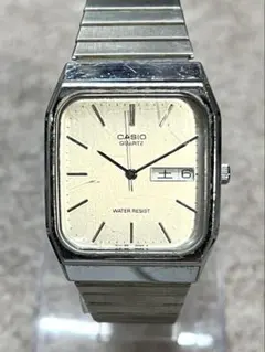 CASIO MQ-513 スクエア クォーツ デイデイト ジャンク