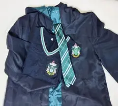 ハリーポッター コスプレ スリザリン ローブ ベスト ネクタイ セット