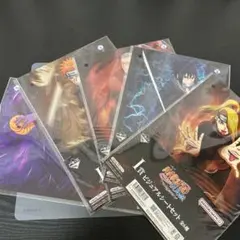 一番くじ NARUTO 疾風伝　ビジュアルシートセット 5種