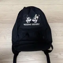 ミッキー＆ミニー キッズ リュック ブラック