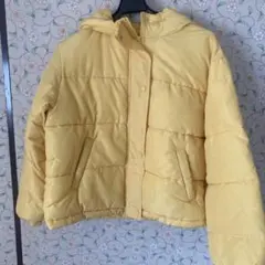 イエローダウンジャケット Mサイズ