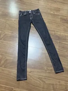 GYDA ブラック スキニーデニム XXS