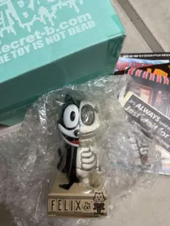 FELIX THE CAT フィギュア ソフビ スカル secret base SECRET BASE JAPAN FELIX THE CAT 1st Ver (NOT VINTAGE) | eBay