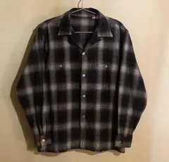 A.R.P. Ombre Check Loop Collar Shirt