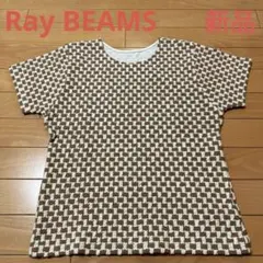 新品　Ray BEAMSレイビームス　ニットTシャツ