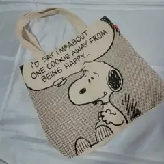 スヌーピー トートバッグ キャンバス