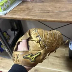 ミズノプロ MIZUNO Pro 最高級 極美品 硬式 投手用 旧ロゴ 廃盤レア