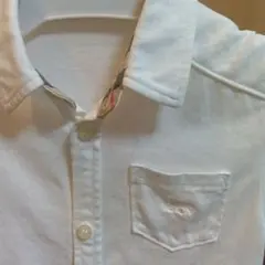 BURBERRY　90センチ　白ポロシャツ