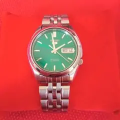 SEIKO　セイコー5　自動巻き　腕時計　7s26-01v0　グリーン文字盤