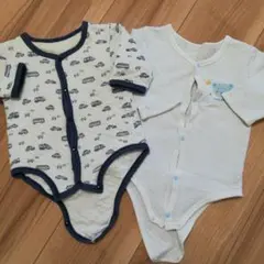 ロンパース　キルト　70cm　２枚