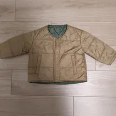 無印良品　リバーシブルダウンジャケット　80cm