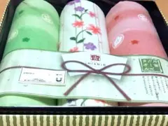 東京 日本橋 いにしへ浴用タオル　　　　　　　　 ３５cm✕８３cm／３枚セット