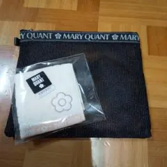 MARY QUANT タオルハンカチとポーチセット