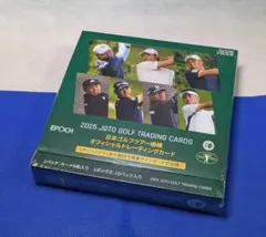 2025 EPOCH JGTO 男子ゴルフ トレーディングカード 未開封BOX