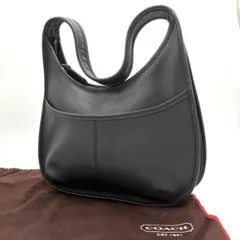 【極美品】オールドコーチ　エルゴ　ショルダーバッグ　グラブタンレザー　ブラック