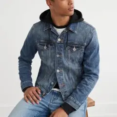 アメリカンイーグル｜デニムジャケット｜American Eagle｜Gジャン