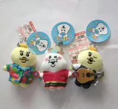 新品タグ付　んぽちゃむ　きみまろ　しまむら　ぬいぐるみチャーム　3点セット