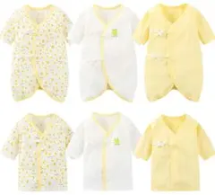 ベビー肌着 長袖 6着セット