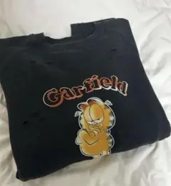 Garfield ダメージスウェット FREAK'S STORE Lサイズ