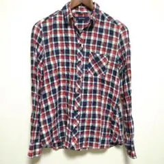 【美品】マカフィー トゥモローランド 日本製 サイズ38 チェック シャツ