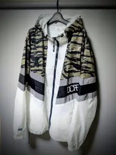 ☆希少☆【DOPE】カモフラナイロンジャケット SIZE:XLのサムネイル